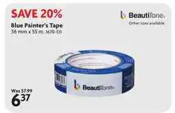 Home Hardware Blue Painter's Tape offer