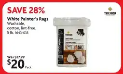 Home Hardware White Painter's Rags offer