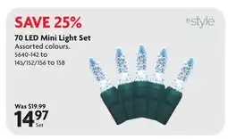 Home Hardware 70 LED Mini Light Set offer