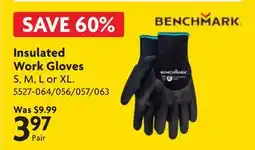 Home Hardware Insulated Work Gloves offer