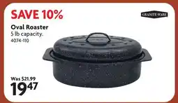 Home Hardware Oval Roaster offer