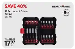 Home Hardware 32 Pc. Impact Driver Bit Set offer
