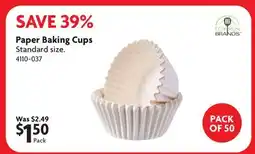 Home Hardware Paper Baking Cups offer