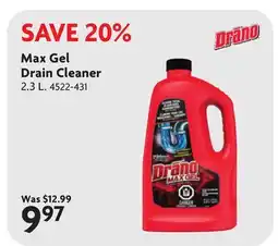 Home Hardware Max Gel Drain Cleaner offer