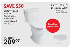 Home Hardware Easley Toilet offer