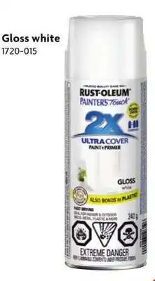 Home Hardware Painter's Touch 2X Ultra Cover Spray Paint offer