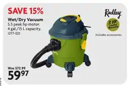 Home Hardware Wet/Dry Vacuum offer