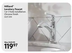 Home Hardware Hilliard Lavatory Faucet offer