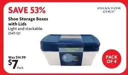 Home Hardware Shoe Storage Boxes with Lids offer