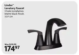 Home Hardware Lindor Lavatory Faucet offer
