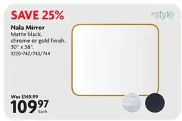 Home Hardware Nala Mirror offer