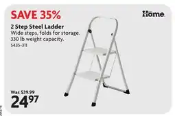 Home Hardware 2 Step Steel Ladder offer