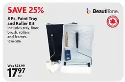 Home Hardware 8 Pc. Paint Tray and Roller Kit offer