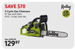 Home Hardware 2-Cycle Gas Chainsaw offer