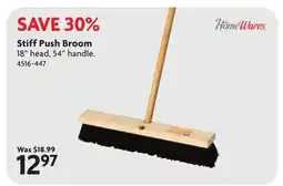 Home Hardware Stiff Push Broom offer