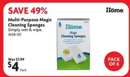 Home Hardware Multi-Purpose Magic Cleaning Sponges offer