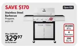 Home Hardware Stainless Steel Barbecue offer