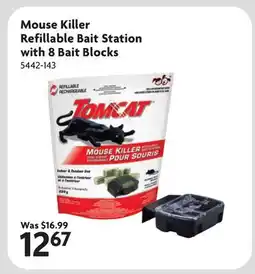 Home Hardware Mouse Killer Refillable Bait Station with 8 Bait Blocks offer
