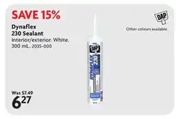 Home Hardware Dynaflex 230 Sealant offer