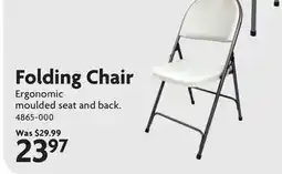 Home Hardware Folding Chair offer