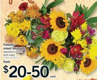 Fortinos FORTINOS MIXED BOUQUETS offer