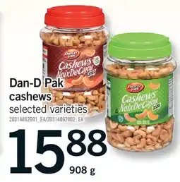 Fortinos DAN-D PAK CASHEWS offer