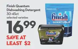 Garden Foods Finish Quantum Dishwashing Detergent offer
