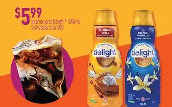 Fortinos INTERNATIONAL DELIGHT offer