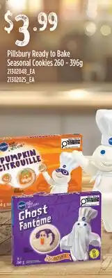 Fortinos PILLSBURY READY TO BAKE SEASONAL COOKIES offer