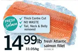 Fortinos FRESH ATLANTIC SALMON FILLET offer