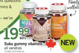 Fortinos SUKU GUMMY VITAMINS, 60'S offer