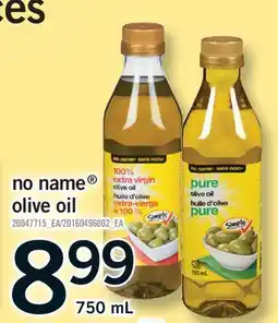 Fortinos NO NAME OLIVE OIL offer
