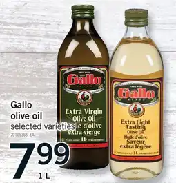 Fortinos GALLO OLIVE OIL offer