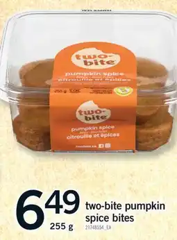 Fortinos TWO-BITE PUMPKIN SPICE BITES offer