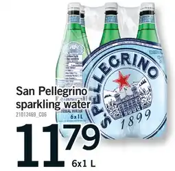 Fortinos SAN PELLEGRINO SPARKLING WATER offer