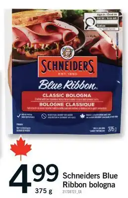 Fortinos SCHNEIDERS BLUE RIBBON BOLOGNA offer
