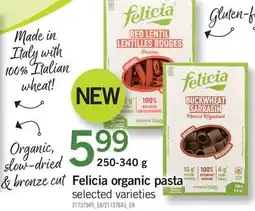 Fortinos FELICIA ORGANIC PASTA offer