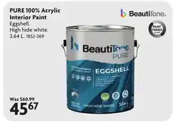 Home Hardware PURE 100% Acrylic Interior Paint offer
