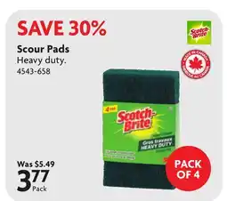 Home Hardware Scotch-Brite Scour Pads offer