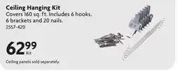 Home Hardware Ceiling Hanging Kit offer