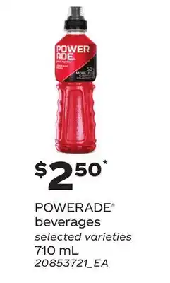 Loblaws POWERADE BEVERAGES offer
