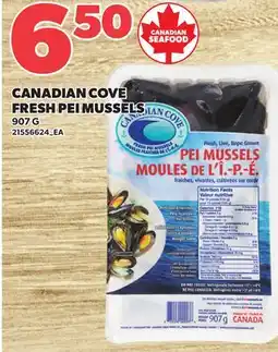 Loblaws CANADIAN COVE FRESH PEI MUSSELS offer