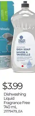 Loblaws DISHWASHING LIQUID FRAGRANCE FREE offer