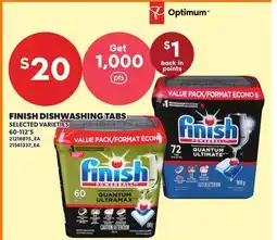 Loblaws FINISH DISHWASHING TABS, 60-112'S offer