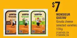 Loblaws MONSIEUR GUSTAV GOUDA CHEESE offer
