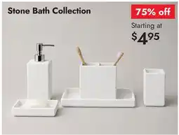 Linen Chest Stone Bath Collection offer