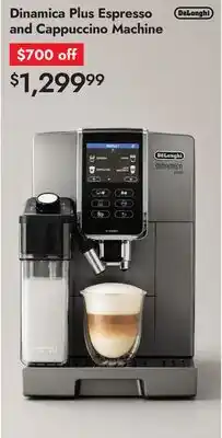 Linen Chest Dinamica Plus Espresso and Cappuccino Machine offer