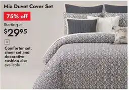 Linen Chest Mia Duvet Cover Set offer