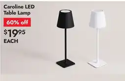 Linen Chest Caroline LED Table Lamp offer