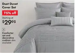 Linen Chest Duet Duvet Cover Set offer